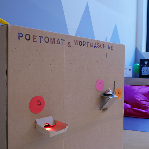 KinderLiteraturStadt - Literatur-Veranstaltungen für Kinder in der Bibliothek - Poetomat 